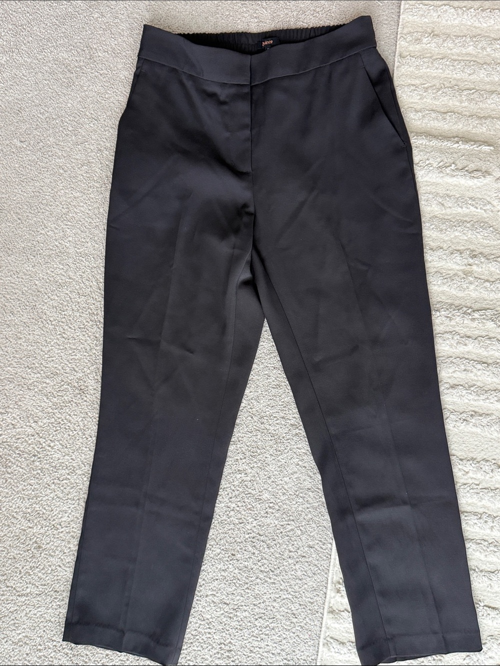 Quince Classic Black Tailored Dress Pants